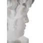 SCULTURA GŁOWA STARA BIAŁA 44X35,5X60 cm
